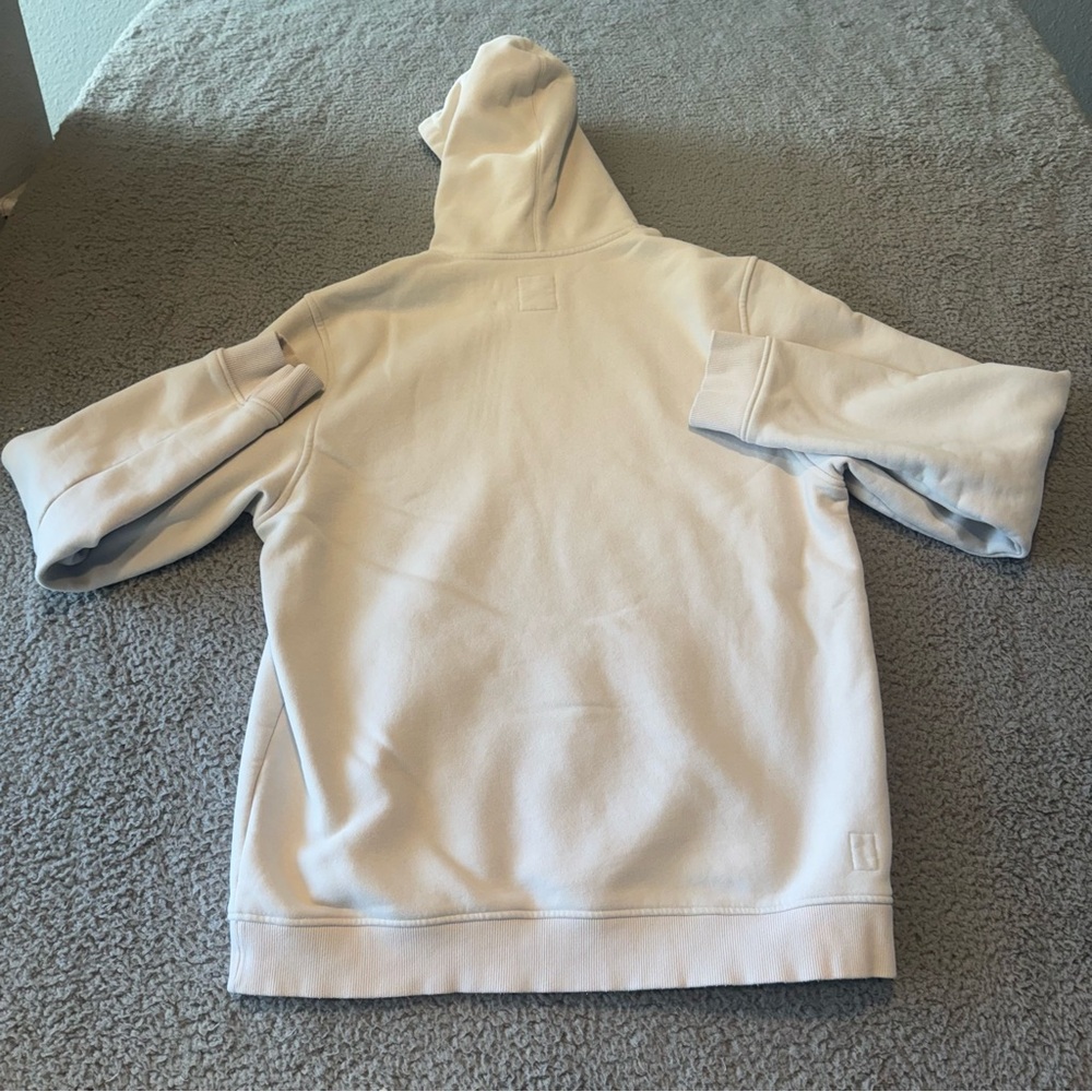 Vuori Mens Fleece Seaside Pullover Hoodie Salt Large V299 - Picture 8 of 14